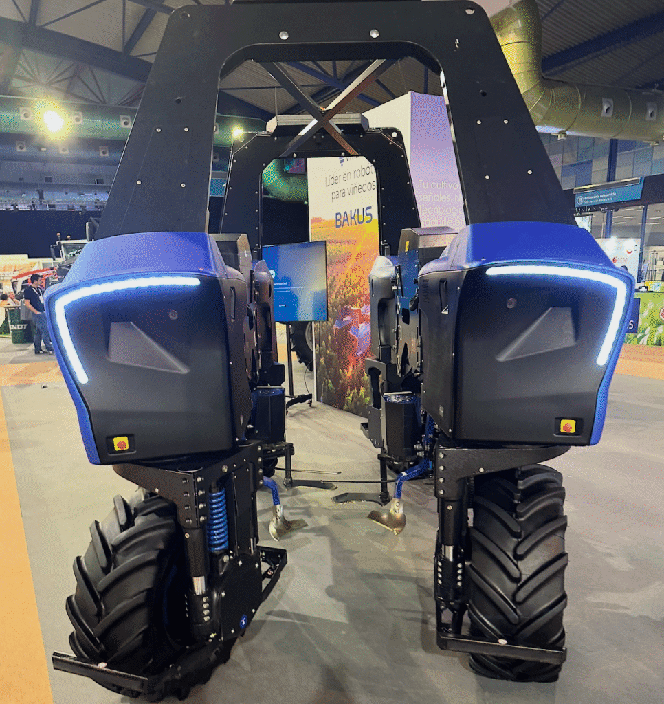 Tractor eléctrico BAKUS de Vitibot Tractor eléctrico BAKUS de Vitibot